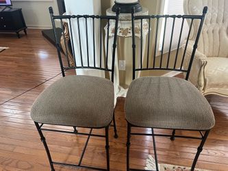 Two beautiful bar chairs