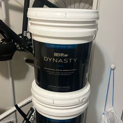 5 gal. Ultra Pure White Satin Enamel Interior Stain-Blocking Paint & Primer