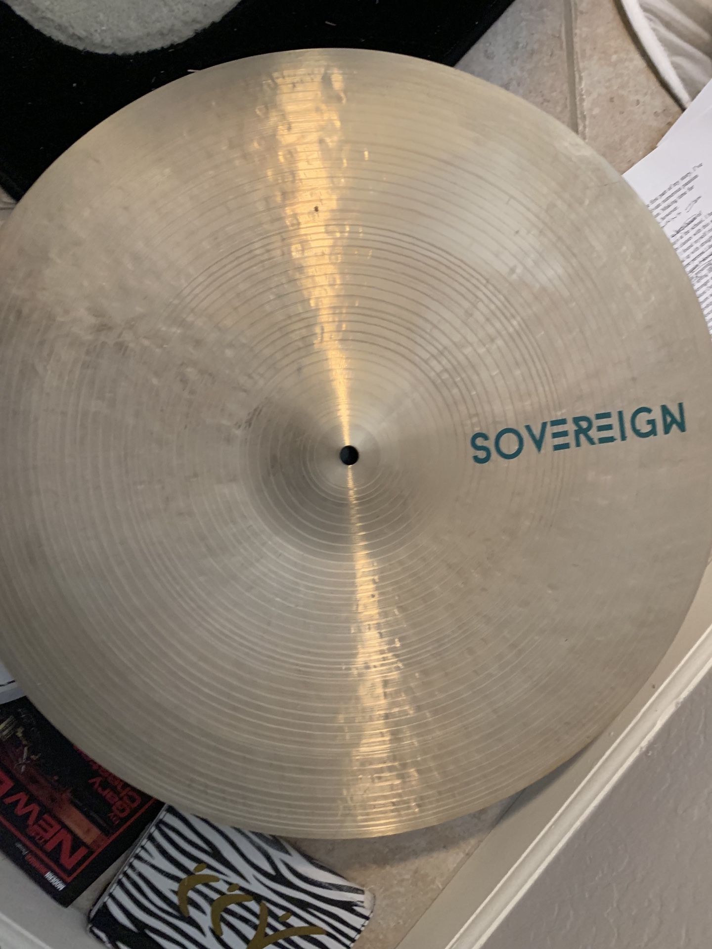 Soverign Cymbals 22” Crash Ride