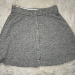 Gray Skirt