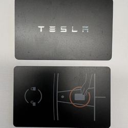 Tesla Card Key With Cover