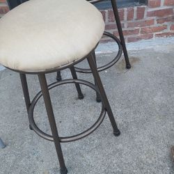 Leather Bar Stools 