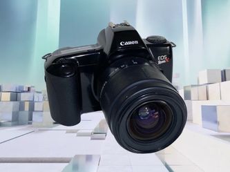 Canon EOS Rebel X 35mm SLR Camera + Tamron 28-80mm Lens (Fresh Battery Included)