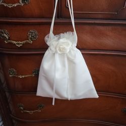 Cute White Wedding Bag
