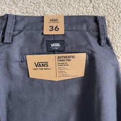 Vans Authentic Chinos Size 36
