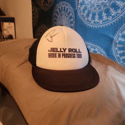 Autographed Jelly Roll trucker Hat!