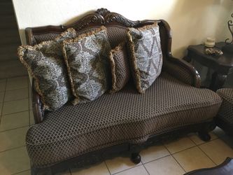 Sofa and love seat