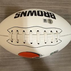 Andre Rison signed Cleveland Browns football