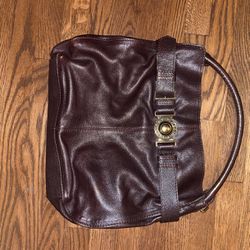 New Burberry Leather Shoulder Tote