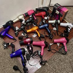 Hair Dryers All Like New 12-15$ For Each 