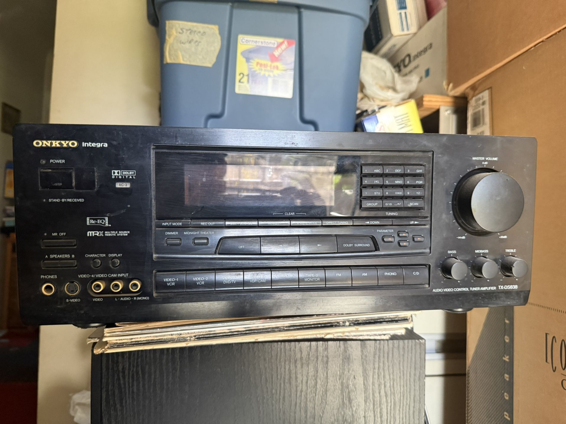 Onkyo Integra TX-DS838