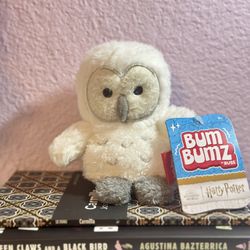 Harry Potter Hedwig 4.5” Bum Bumz Plushie (NEW)