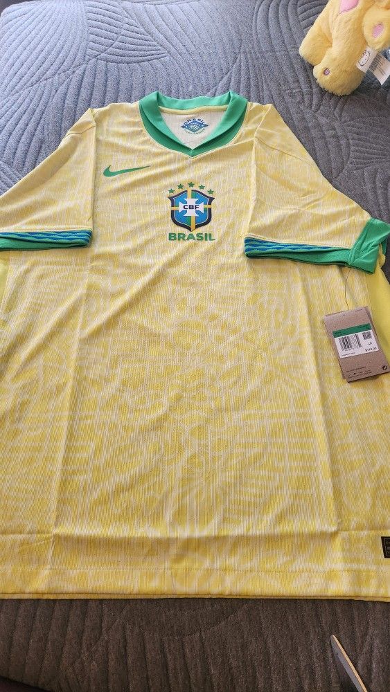 Nike Brazil Authentic Home Jersey 2024-2025
