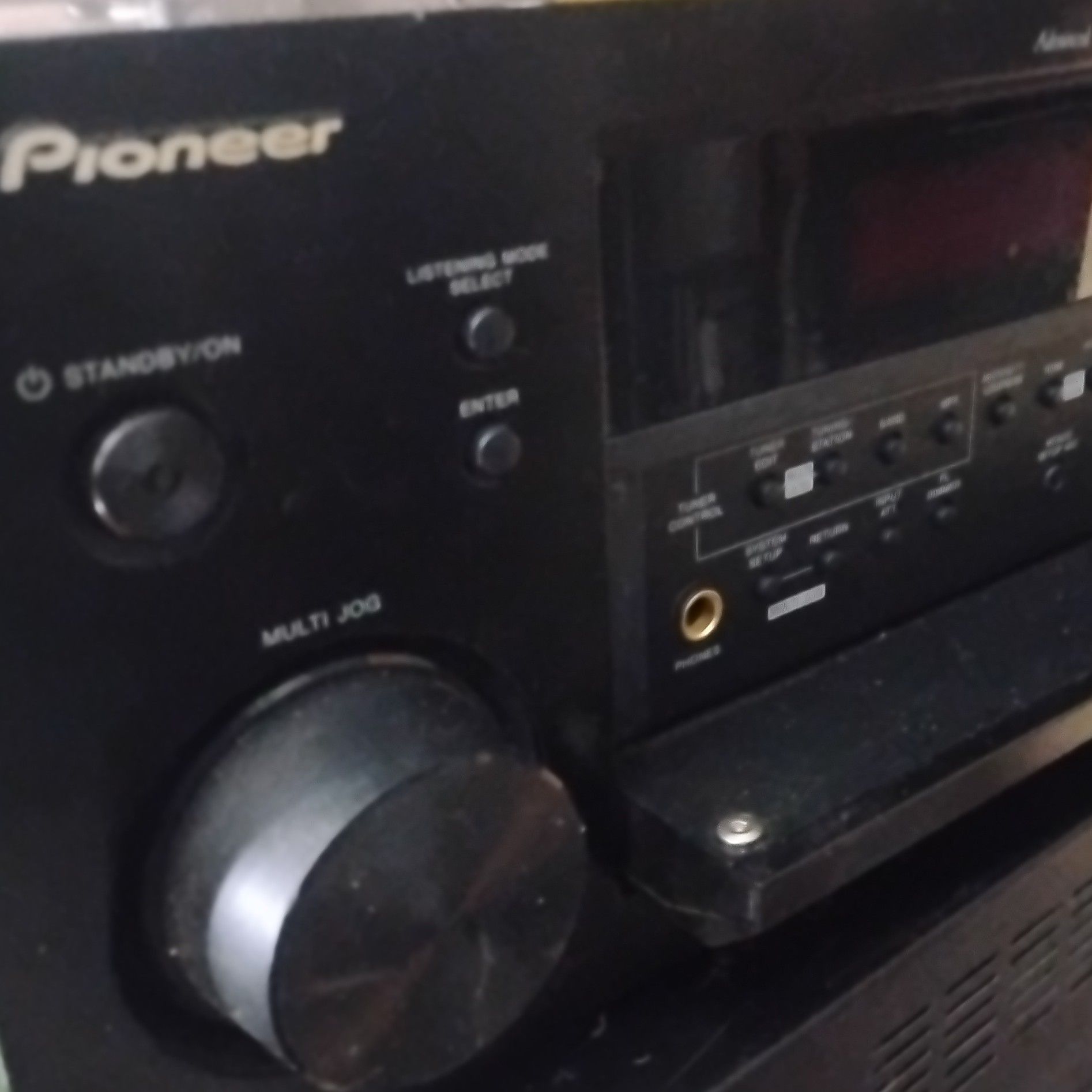 Pioneer Multi-channel receiver vsx-1015tx Black Audio Receiver