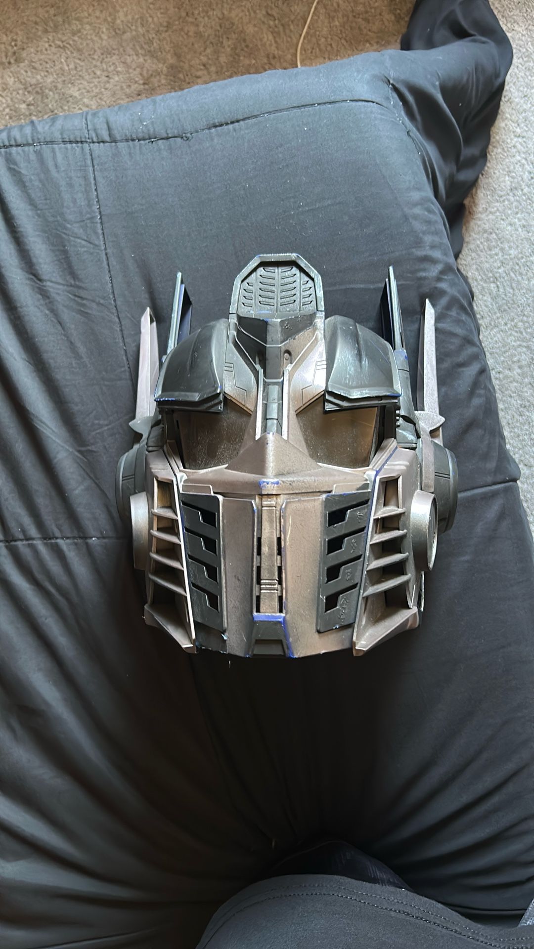 Transformers mask (with buttons for sayings)