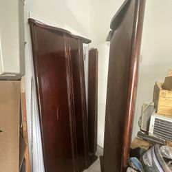 Free King sized Wooden Bed frame 3/4