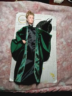 Wizarding World of Harry Potter Minerva McGonagall New NoBox Mattel