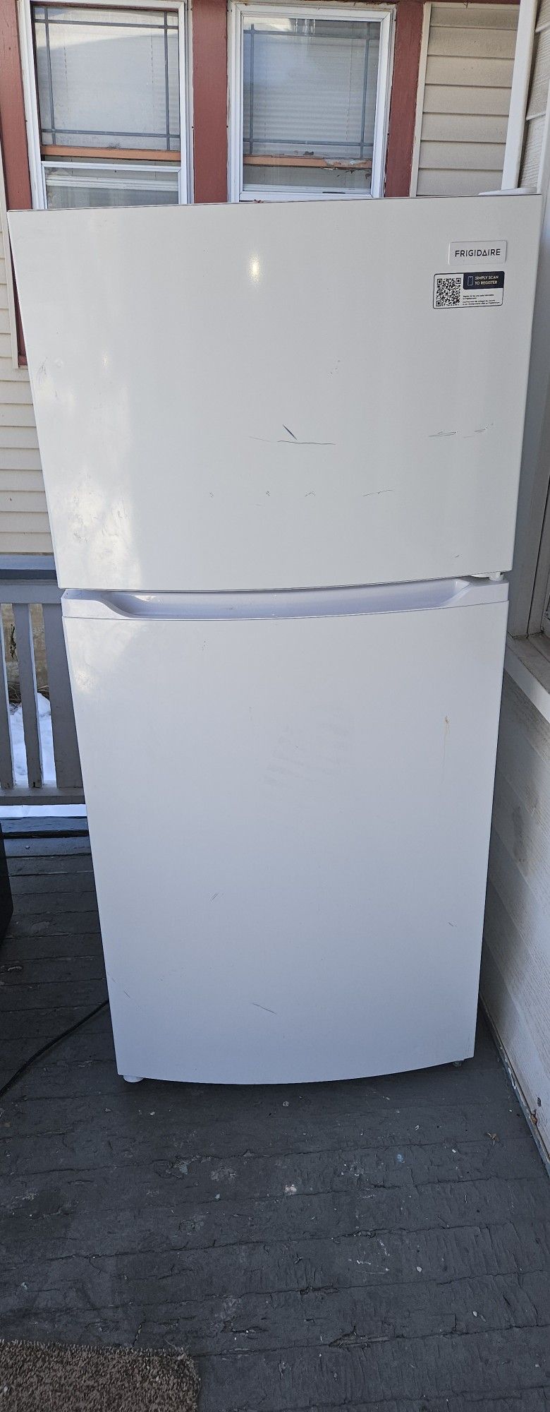 Refrigerator And Electric Stove