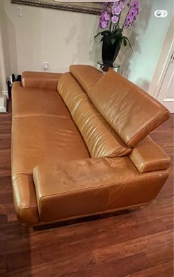 Leather couch