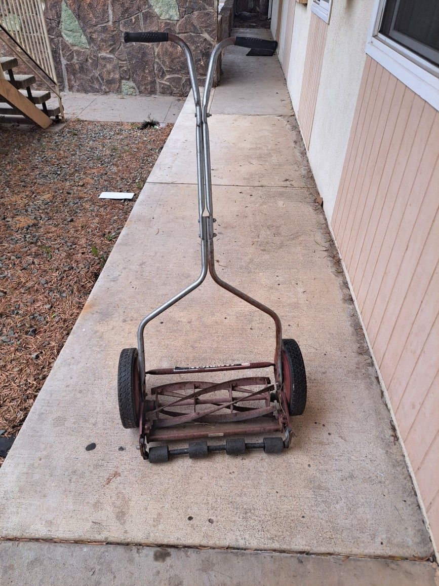 Old School Lawnmower