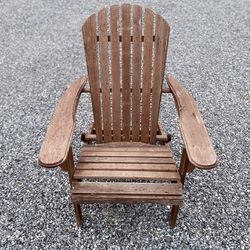 Wooden Folding Adirondack Chair