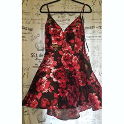 Rose Cocktail Dress