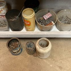 Various Old Nails, Etc. - Free