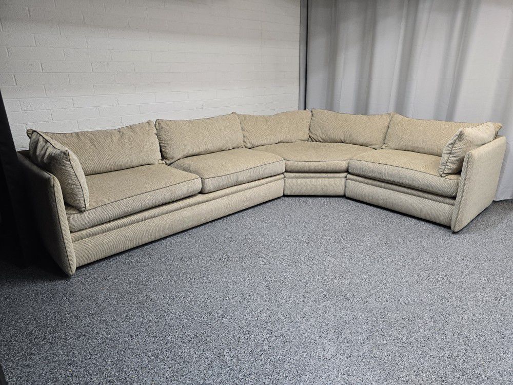 Free Delivery - Contemporary Curved Sectional