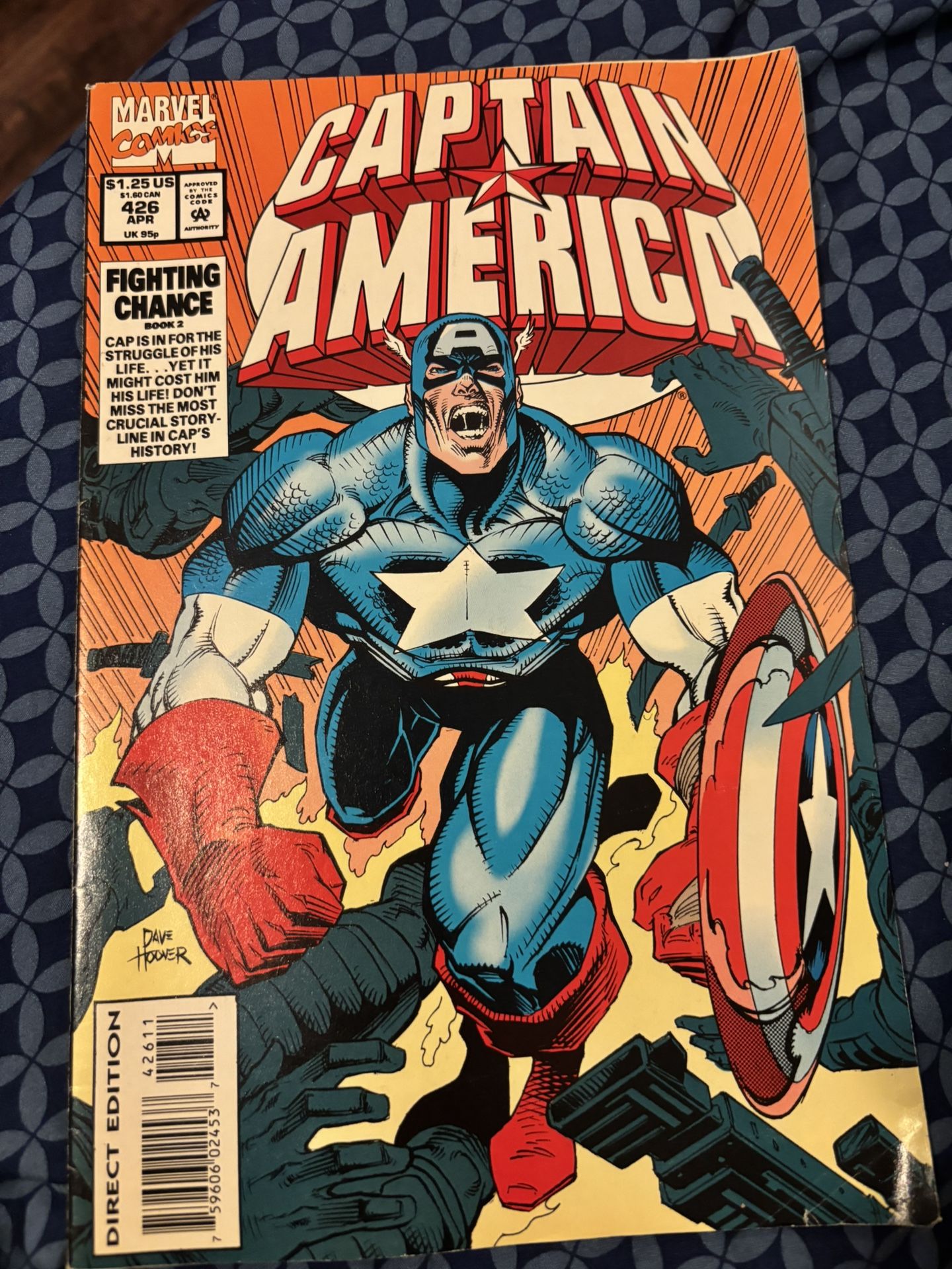 Captain America Comic Book