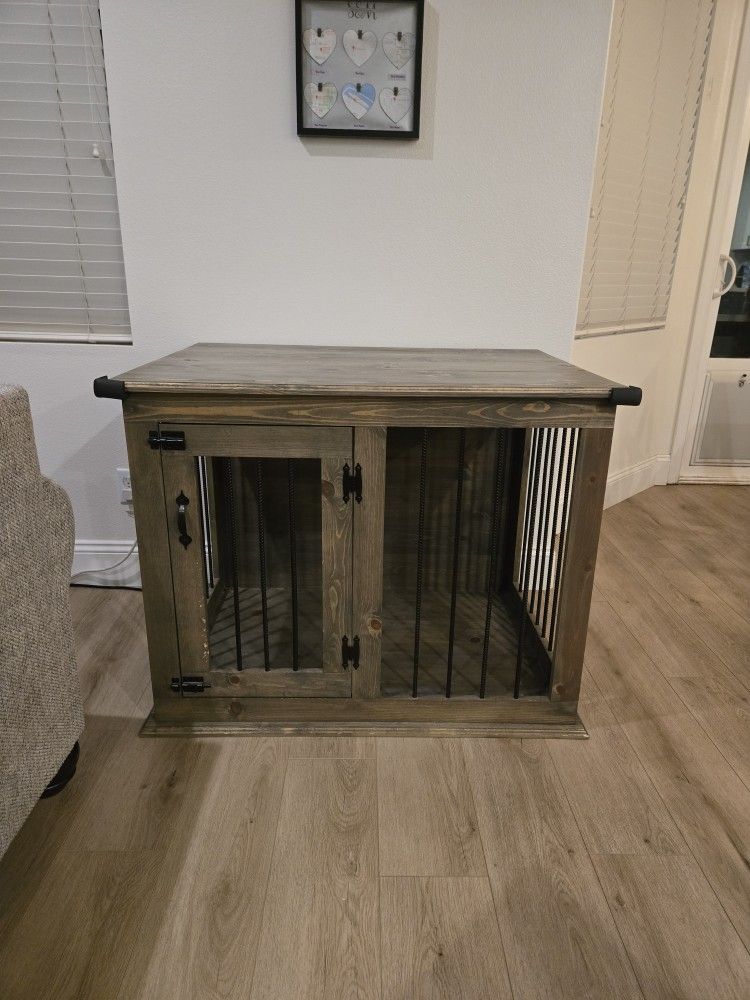 Large Handmade Dog Crate