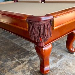 Pool Table 8ft ( Free Delivery & Set Up & New Color Felt Of Your Choice 