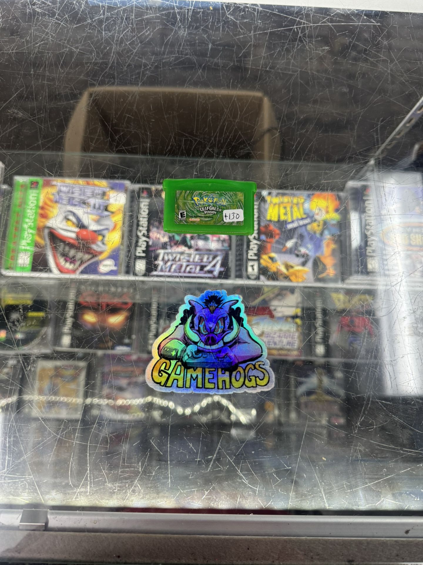 Pokemon Leaf Green GBA Authentic $130 Gamehogs 11am-7pm