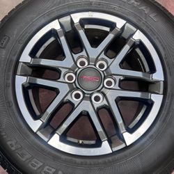 TRD Sport Wheel 18’ And Tires 