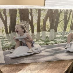 Vacuum Racer 12V Kids Go Kart Ride-On LED Lights Horn Vacuum Toy New