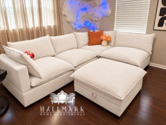 New 5-Piece Modular Cloud Couch Sectionals