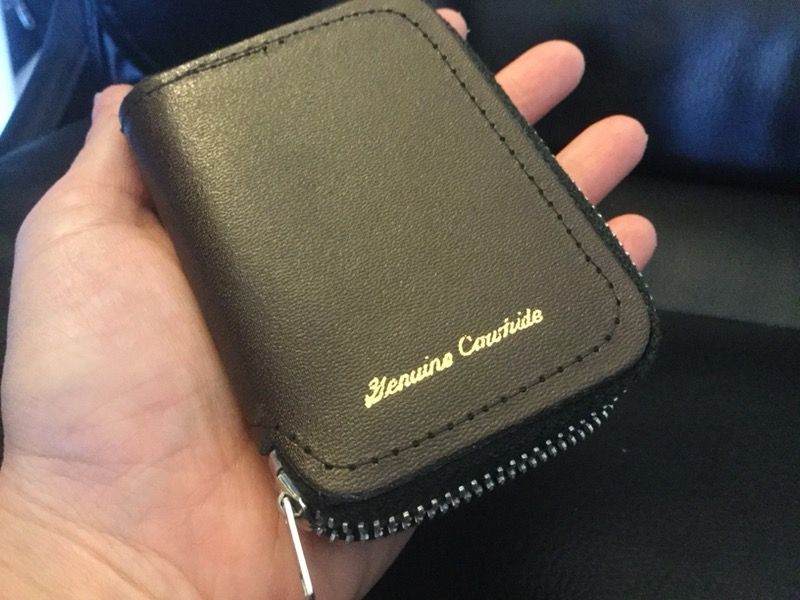 Genuine Leather key holding π pouch / Keychain accessories