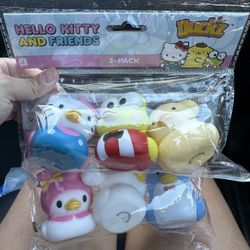 Hello Kitty & Friends Rubber Duckies