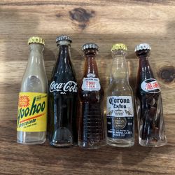 Mini Vintage Soda Bottles
