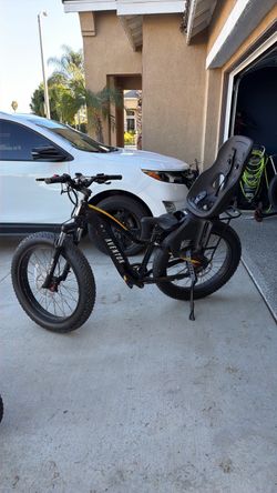 Aventon electric bike with charger