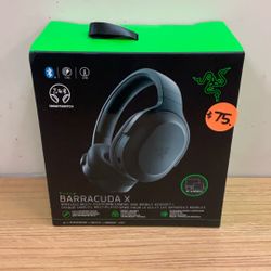 RAZER BARRACUDA X WIRELESS MULTI-PLATFORM GAMING AND MOBILE HEADSET.