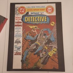 Batman Detective Comics  487. DC Comics. Canvas Wall Art. 18x14