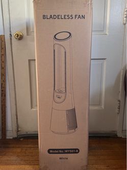 Bladeless Tower Fan White WYS01-B