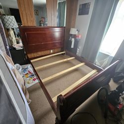 Solid Wood Bed Frame 