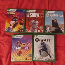 Xbox Series  X Games. Will Take Trades For Reto Games