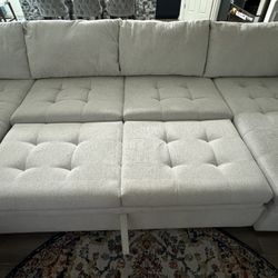 Off White Sectional 