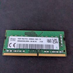 16 GB DDR4 LAPTOP RAM 3200 MHZ