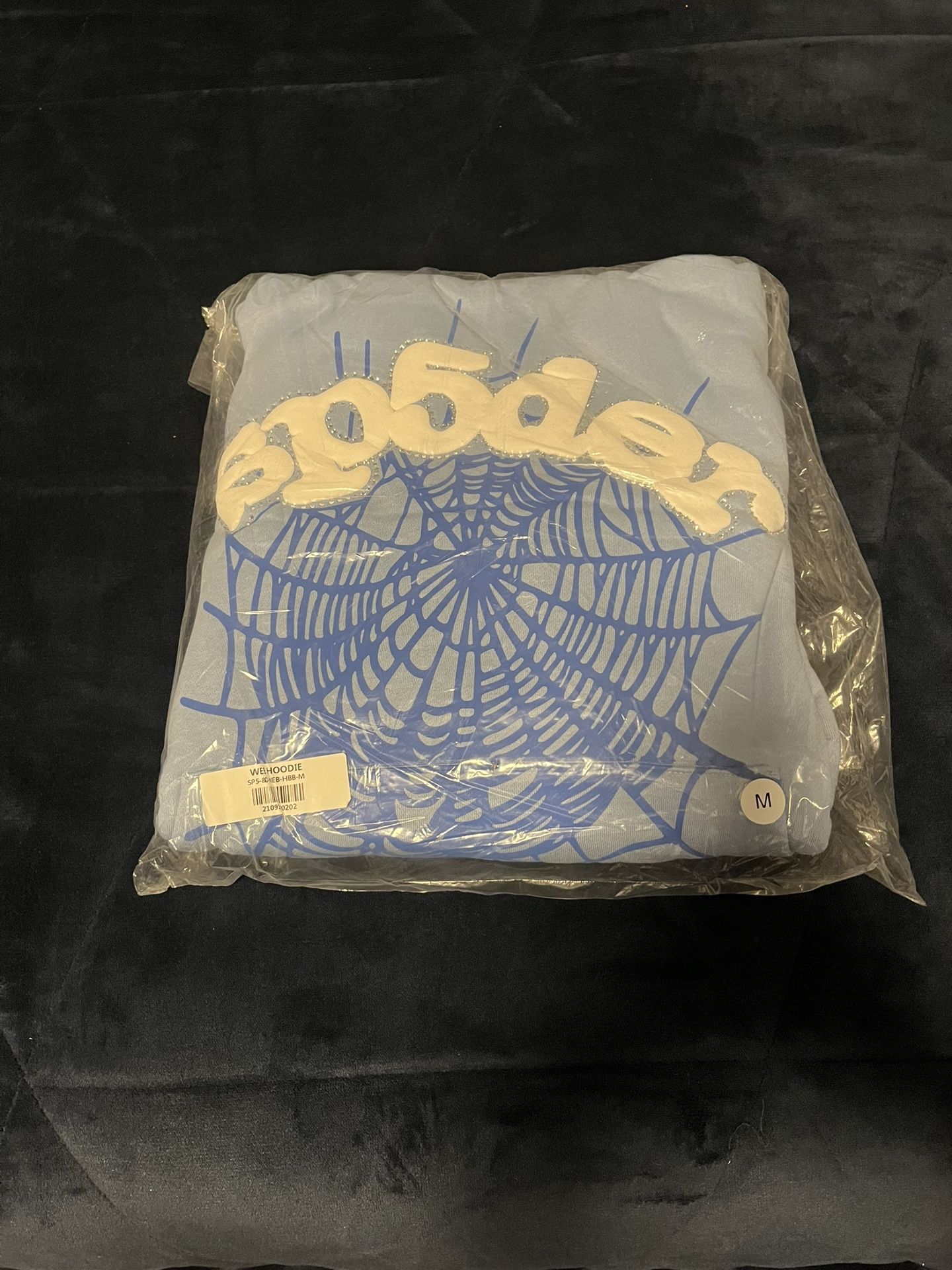 *Brand New* SP5DER Web Hoodie- Sky Blue