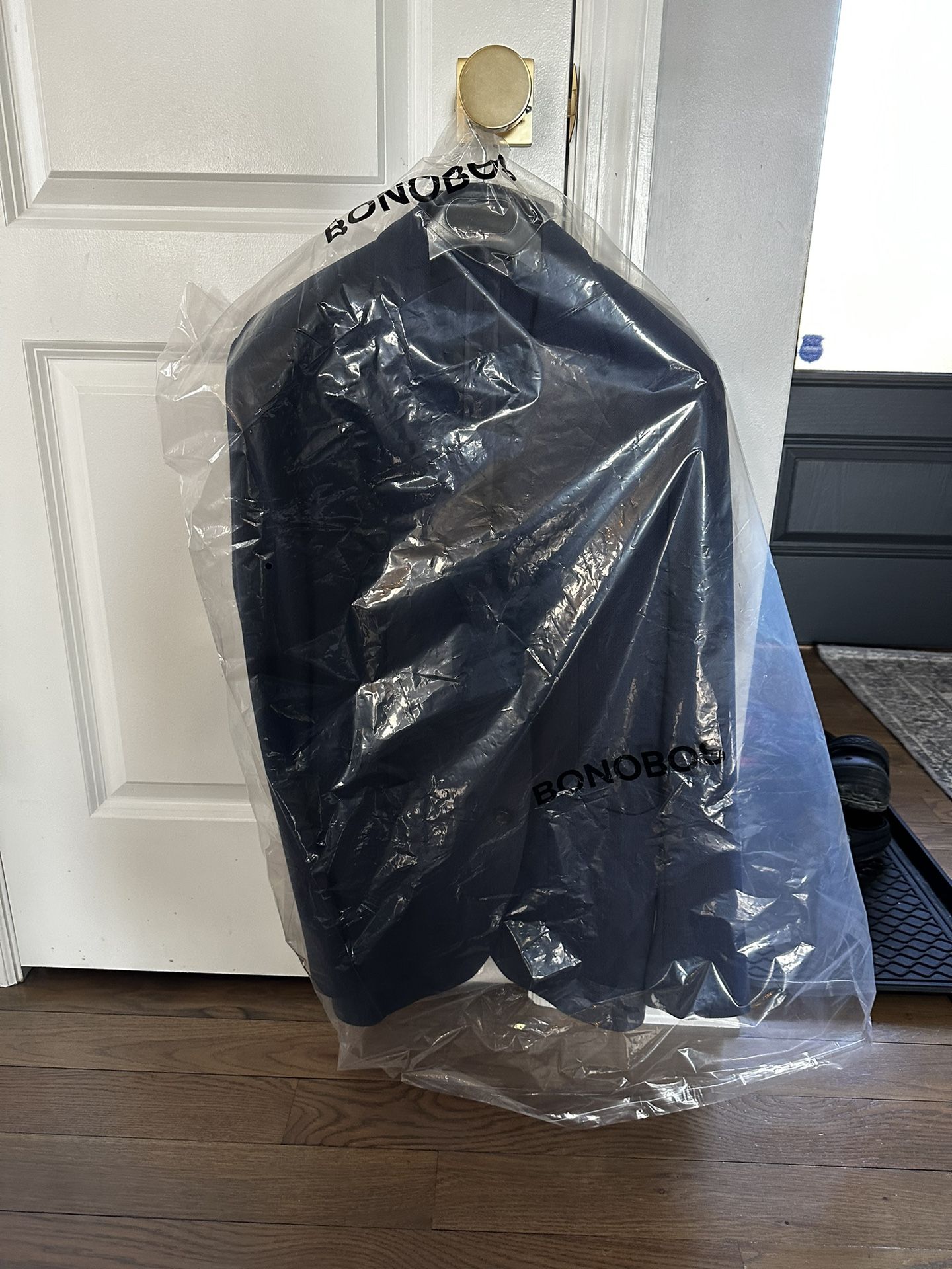 Bonobos Unconstructed Wool Blazer 42S Slim In Bright Navy