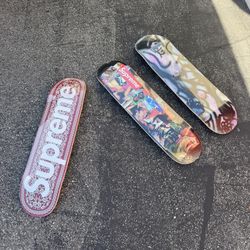 Supreme Skateboard Decks Brand New Still In Wrapper 