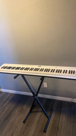 keyboard with stand and travel case